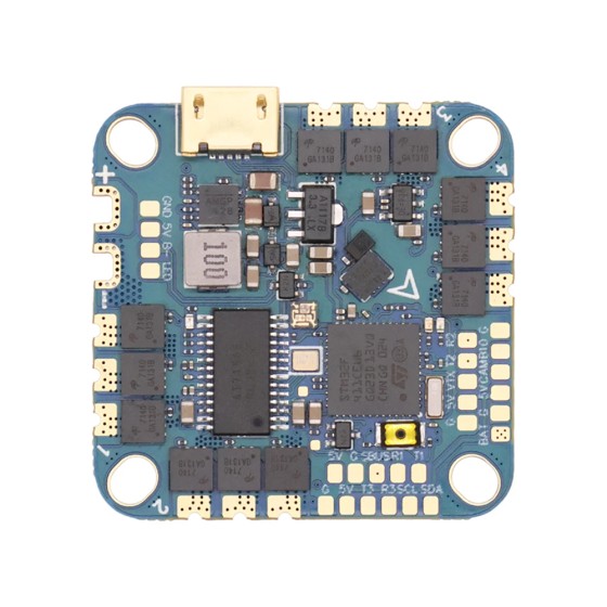 HAKRC F4126 AIO F411 Baro Current Sensor BlackBox Flight Controller BLHELIS 20A / 40A 4in1 ESC 25.5X25.5mm for